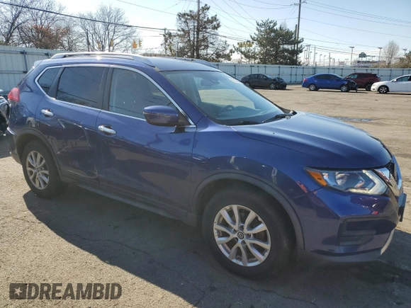 2019 Nissan Rogue SV with VIN KNMAT2MT3KP511594, listed as a Copart auction lot 50556355 with 110,924 mi miles and Salvage Title. Bid and sale history available at DreamBid. Image 4.