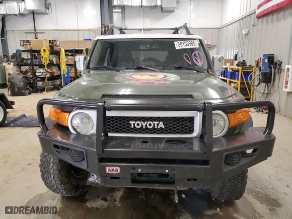 2010 Toyota FJ Cruiser with VIN JTEBU4BF6AK074255, listed as a Copart auction lot 50103905 with 130,373 mi miles and Clean Title. Bid and sale history available at carsss.com. Image 5.