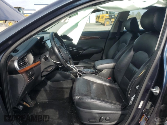 2017 Kia Cadenza Premium with VIN KNALC4J16H5042090, listed as a Copart auction lot 89070835 with 99,642 mi miles and Salvage Title. Bid and sale history available at carsss.com. Image 7.