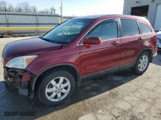 2009 Honda CR-V EX-L with VIN 5J6RE48749L061553, listed as a Copart auction lot 50240155 with 105,776 mi miles and Salvage Title. Bid and sale history available at carsss.com. Image 1.