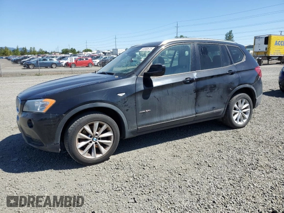 2014 BMW X3 xDrive28i z VIN 5UXWX9C52E0D42737, wystawiony jako Copart lot #55580675 z przebiegiem Nie podano mil oraz Czysty tytuł • Clean title. Historia ofert i sprzedaży dostępna na DreamBid. Obrazek 1.