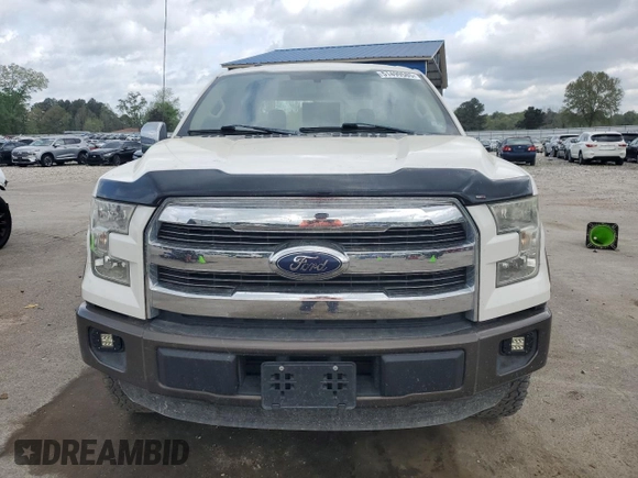 2015 Ford F-150 XL with VIN 1FTEW1CP5FFB56639, listed as a Copart auction lot 51499585 with 215,800 mi miles and Salvage Title. Bid and sale history available at carsss.com. Image 5.