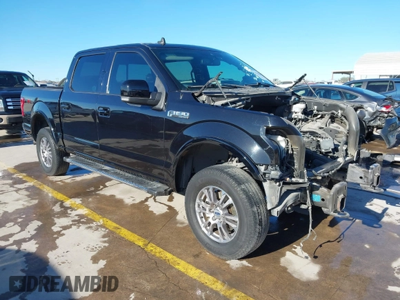 2019 Ford F-150 XL with VIN 1FTEW1E55KFB03252, listed as a IAAI auction lot 41264427 with 39,882 mi miles. Bid and sale history available at carsss.com. Image 1.