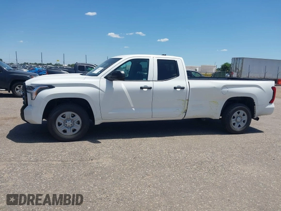 2022 Toyota Tundra with VIN 5TFKB5CDXNX001458, listed as a IAAI auction lot 42640278 with 51,718 mi miles and . Bid and sale history available at DreamBid. Image 14.