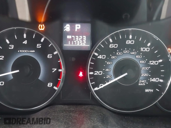 2012 Subaru Outback Prem with VIN 4S4BRBCC9C3224480, listed as a IAAI auction lot 41706384 with 117,352 mi miles and . Bid and sale history available at DreamBid. Image 7.