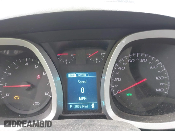 2014 Chevrolet Equinox LT with VIN 2GNFLBE39E6224468, listed as a IAAI auction lot 41482132 with 200,314 mi miles. Bid and sale history available at carsss.com. Image 7.