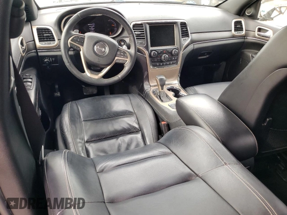 2017 Jeep Grand Cherokee Limited with VIN 1C4RJFBGXHC603579, listed as a Copart auction lot 53986605 with 109,039 mi miles and Salvage Title. Bid and sale history available at carsss.com. Image 8.