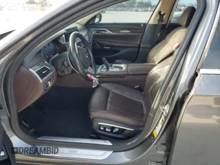 2017 BMW 7 Series 740i xDrive with VIN WBA7E4C31HGV23346, listed as a Copart auction lot 49840905 with 155,047 mi miles and Salvage Title. Bid and sale history available at carsss.com. Image 7.
