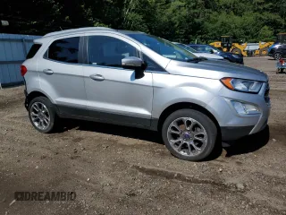 2019 Ford EcoSport Titanium with VIN MAJ6S3KL5KC277683, listed as a Copart auction lot 62121494 with 52,317 mi miles and Salvage Title. Bid and sale history available at DreamBid. Image 4.
