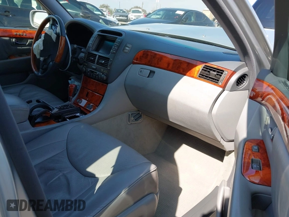 2006 Lexus LS 430 with VIN JTHBN36F265031512, listed as a IAAI auction lot 41537536 with 69,172 mi miles. Bid and sale history available at carsss.com. Image 5.