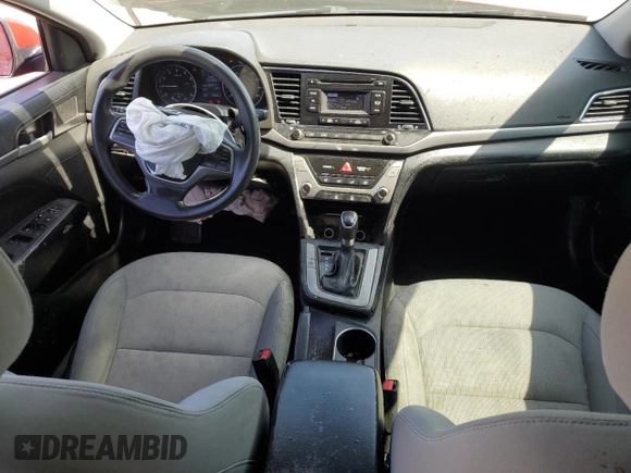2017 Hyundai Elantra SE with VIN 5NPD74LF9HH153530, listed as a Copart auction lot 60851745 with 138,081 mi miles and Salvage title. Bid and sale history available at DreamBid. Image 8.