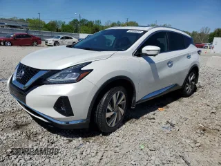 2019 Nissan Murano SL z VIN 5N1AZ2MS5KN144078, wystawiony jako Copart lot #53446265 z przebiegiem 60 616 mil mil oraz Szkoda całkowita • Salvage title. Historia ofert i sprzedaży dostępna na DreamBid. Obrazek 1.