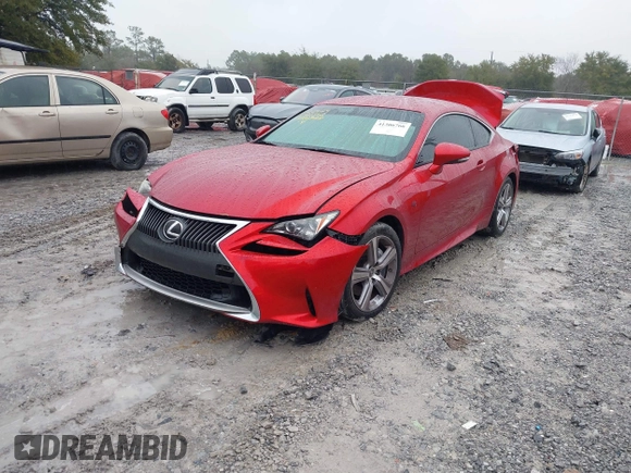 2016 Lexus RC 200t F Sport with VIN JTHHA5BC0G5002928, listed as a IAAI auction lot 41306766 with 114,811 mi miles and . Bid and sale history available at DreamBid. Image 2.