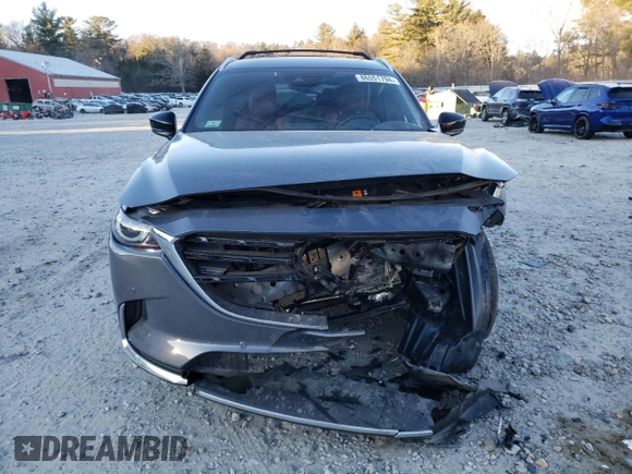 2022 Mazda CX-9 Grand Touring with VIN JM3TCBDY0N0608616, listed as a Copart auction lot 86551794 with 36,028 mi miles and Salvage Title. Bid and sale history available at carsss.com. Image 5.