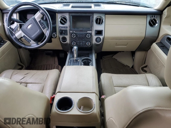 2015 Ford Expedition Max Limited с VIN 1FMJK1KTXFEF08494, выставлен на аукционе Copart как лот 53540905 с пробегом 163 326 миль миль и Чистый • Clean title. История ставок и продаж доступна на DreamBid. Изображение 8.