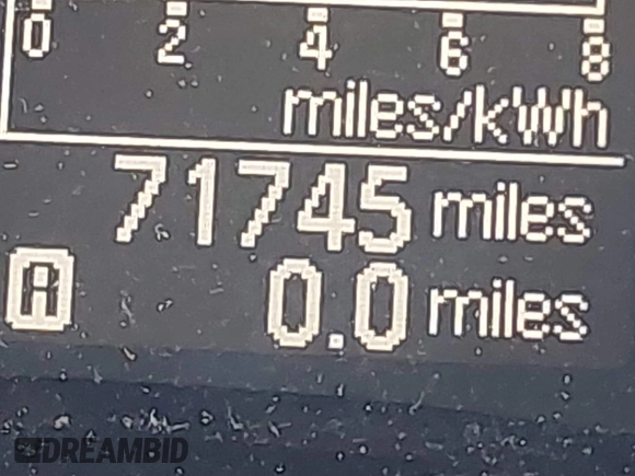 2011 Nissan LEAF SL-e with VIN JN1AZ0CP1BT005859, listed as a IAAI auction lot 41666341 with 71,745 mi miles. Bid and sale history available at carsss.com. Image 12.