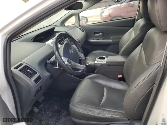 2013 Toyota Prius v Two with VIN JTDZN3EU7D3272765, listed as a Copart auction lot 43926325 with 236,275 mi miles and Salvage Title. Bid and sale history available at carsss.com. Image 7.
