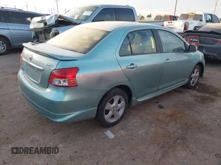 2008 Toyota Yaris with VIN JTDBT923X81201731, listed as a IAAI auction lot 41596850 with 91,079 mi miles. Bid and sale history available at carsss.com. Image 4.