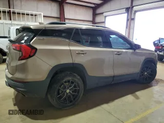 2018 GMC Terrain SLE with VIN 3GKALMEX5JL166435, listed as a Copart auction lot 41382225 with 115,746 mi miles and Salvage Title. Bid and sale history available at carsss.com. Image 3.