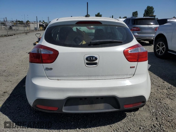 2014 Kia Rio LX with VIN KNADM5A37E6359133, listed as a Copart auction lot 64278274 with Not Provided miles and Salvage Title. Bid and sale history available at carsss.com. Image 6.