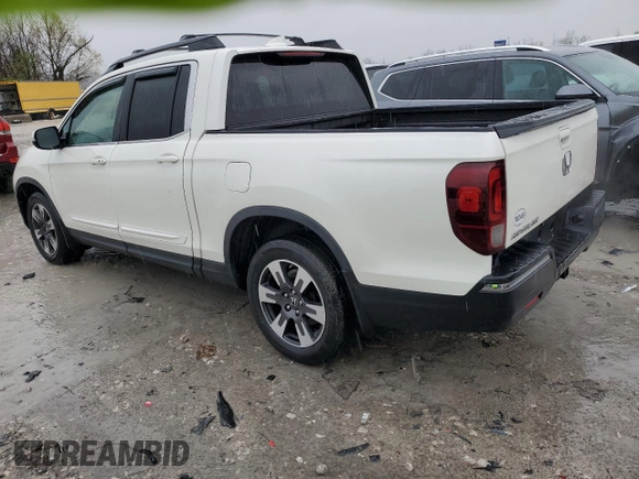 2017 Honda Ridgeline RTL-T with VIN 5FPYK2F68HB008114, listed as a Copart auction lot 51349455 with 146,058 mi miles and Salvage title. Bid and sale history available at DreamBid. Image 2.