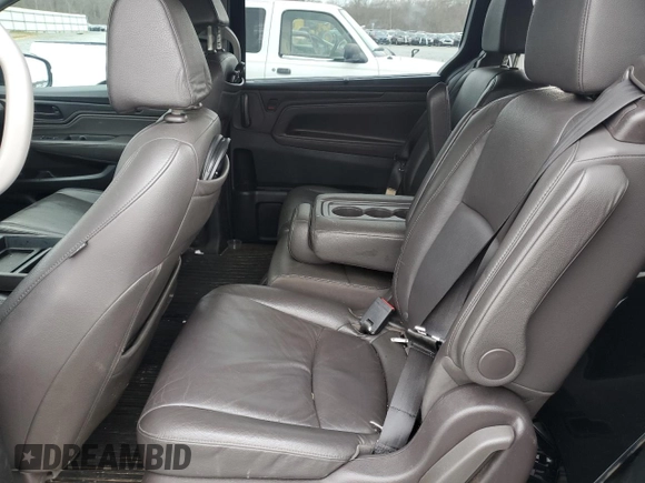 2019 Honda Odyssey Touring with VIN 5FNRL6H8XKB019879, listed as a Copart auction lot 48260545 with 164,233 mi miles and Salvage Title. Bid and sale history available at carsss.com. Image 11.