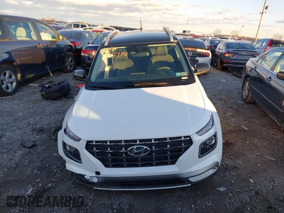 2024 Hyundai Venue SEL with VIN KMHRC8A39RU327634, listed as a IAAI auction lot 41185940 with 1,486 mi miles and . Bid and sale history available at DreamBid. Image 12.
