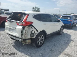 2018 Honda CR-V EX with VIN 2HKRW1H5XJH518195, listed as a Copart auction lot 54214525 with 60,478 mi miles and Salvage Title. Bid and sale history available at carsss.com. Image 3.