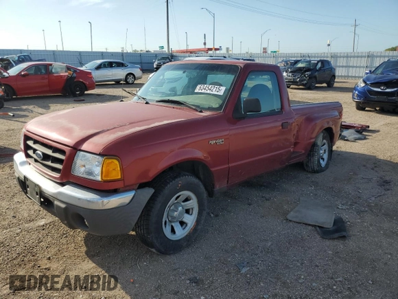 2003 Ford Ranger XL with VIN 1FTYR10D13PB04882, listed as a Copart auction lot 63454215 with 175,921 mi miles and Salvage title. Bid and sale history available at DreamBid. Image 1.