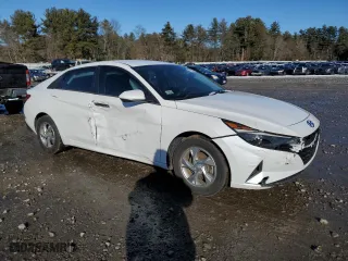 2022 Hyundai Elantra SE with VIN 5NPLL4AG1NH055705, listed as a Copart auction lot 42786315 with 39,498 mi miles and Salvage Title. Bid and sale history available at carsss.com. Image 4.