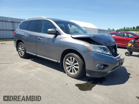 2016 Nissan Pathfinder SL with VIN 5N1AR2MM2GC633381, listed as a Copart auction lot 65333455 with Not provided miles and Clean title. Bid and sale history available at DreamBid. Image 4.
