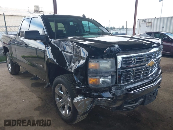 2014 Chevrolet Silverado 1500 LT with VIN 1GCVKREC5EZ325771, listed as a IAAI auction lot 41691858 with 123,475 mi miles and . Bid and sale history available at DreamBid. Image 1.