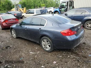 2011 Infiniti G25 x with VIN JN1DV6AR0BM650013, listed as a Copart auction lot 54233804 with Not Provided miles and Salvage Title. Bid and sale history available at carsss.com. Image 2.