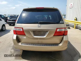 2007 Honda Odyssey EX-L with VIN 5FNRL387X7B430079, listed as a Copart auction lot 52916175 with 181,959 mi miles and Salvage Title. Bid and sale history available at carsss.com. Image 6.