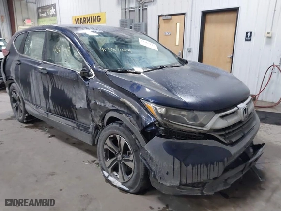 2018 Honda CR-V LX with VIN 2HKRW6H30JH227717, listed as a IAAI auction lot 41367143 with 61,529 mi miles. Bid and sale history available at carsss.com. Image 1.