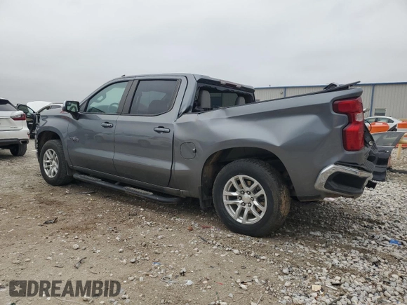 2021 Chevrolet Silverado 1500 LT with VIN 3GCUYDED2MG461666, listed as a Copart auction lot 78945304 with 36,867 mi miles and Salvage Title. Bid and sale history available at carsss.com. Image 2.
