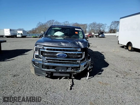 2021 Ford F-350 XL with VIN 1FT8W3BT3MED25616, listed as a Copart auction lot 47059845 with Not Provided miles and Salvage Title. Bid and sale history available at DreamBid. Image 11.