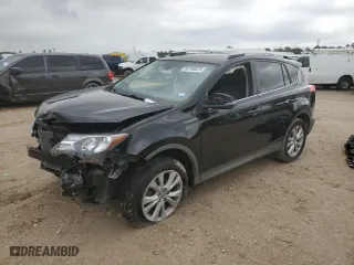 2015 Toyota RAV4 Limited with VIN 2T3DFREV1FW363016, listed as a Copart auction lot 50794075 with 95,871 mi miles and Salvage Title. Bid and sale history available at carsss.com. Image 1.
