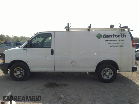 2017 Chevrolet Express Cargo with VIN 1GCWGAFF9H1172928, listed as a IAAI auction lot 42406058 with 190,885 mi miles and . Bid and sale history available at DreamBid. Image 15.