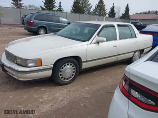 1996 Cadillac DeVille with VIN 1G6KD52Y9TU305784, listed as a IAAI auction lot 41933737 with 92,493 mi miles. Bid and sale history available at carsss.com. Image 2.