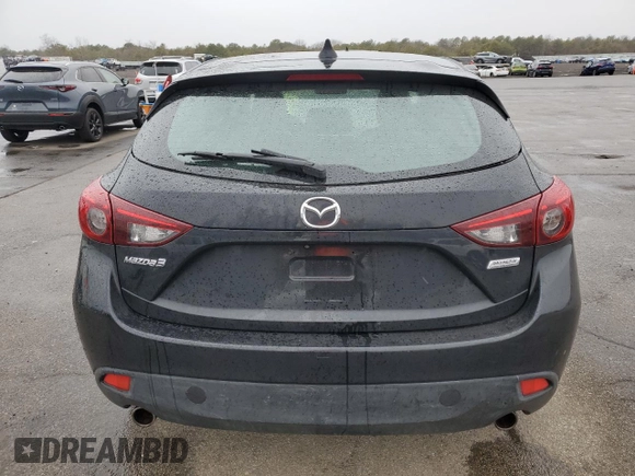 2014 Mazda 3 i Grand Touring with VIN JM1BM1M73E1102176, listed as a Copart auction lot 46991395 with 45,588 mi miles and Non Repairable. Bid and sale history available at DreamBid. Image 6.