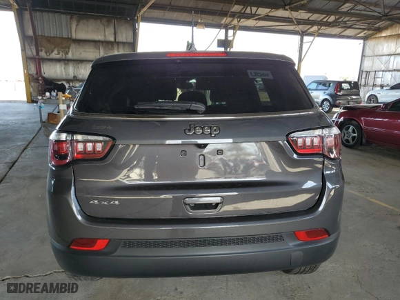 2024 Jeep Compass Sport with VIN 3C4NJDAN9RT147194, listed as a Copart auction lot 44833615 with 0 mi miles and Salvage Title. Bid and sale history available at carsss.com. Image 6.