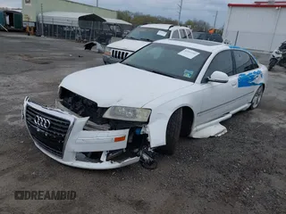 2009 Audi A8 L 4.2L with VIN WAUMV94EX9N008617, listed as a IAAI auction lot 41961408 with 1 mi miles. Bid and sale history available at carsss.com. Image 2.