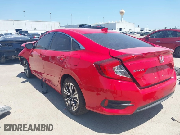 2017 Honda Civic Sedan EX-T with VIN 2HGFC1F3XHH641013, listed as a IAAI auction lot 41979162 with 112,833 mi miles. Bid and sale history available at carsss.com. Image 3.