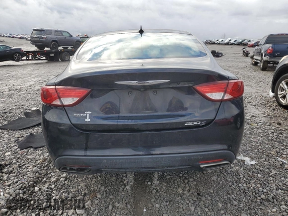 2016 Chrysler 200 S with VIN 1C3CCCBG6GN107913, listed as a Copart auction lot 86556734 with 171,161 mi miles and Salvage Title. Bid and sale history available at carsss.com. Image 6.
