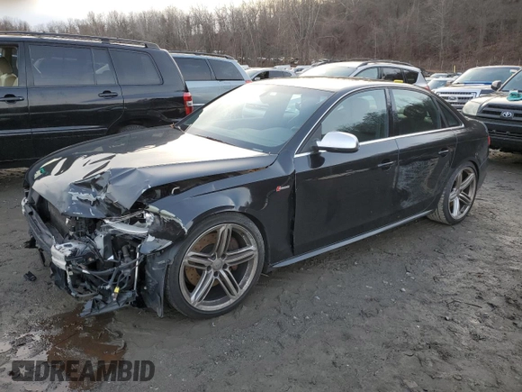 2014 Audi S4 Prestige with VIN WAUKGAFL0EA026706, listed as a Copart auction lot 85160154 with 150,351 mi miles and Salvage Title. Bid and sale history available at carsss.com. Image 1.