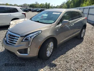 2017 Cadillac XT5 FWD with VIN 1GYKNARS3HZ294855, listed as a Copart auction lot 51272295 with Not Provided miles and Salvage Title. Bid and sale history available at carsss.com. Image 1.