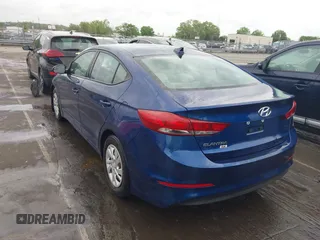 2017 Hyundai Elantra SE with VIN 5NPD74LF9HH179562, listed as a IAAI auction lot 41965114 with 102,984 mi miles and . Bid and sale history available at DreamBid. Image 3.