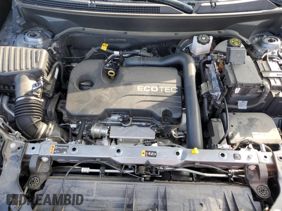 2020 GMC Terrain SLE with VIN 3GKALTEV3LL129153, listed as a Copart auction lot 44145915 with 51,472 mi miles and Salvage Title. Bid and sale history available at DreamBid. Image 12.