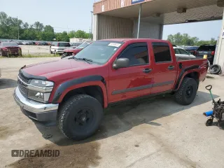 2006 Chevrolet Colorado 3LT z VIN 1GCDT136968136474, wystawiony jako Copart lot #59358535 z przebiegiem 192 946 mil mil oraz Szkoda całkowita • Salvage title. Historia ofert i sprzedaży dostępna na DreamBid. Obrazek 1.